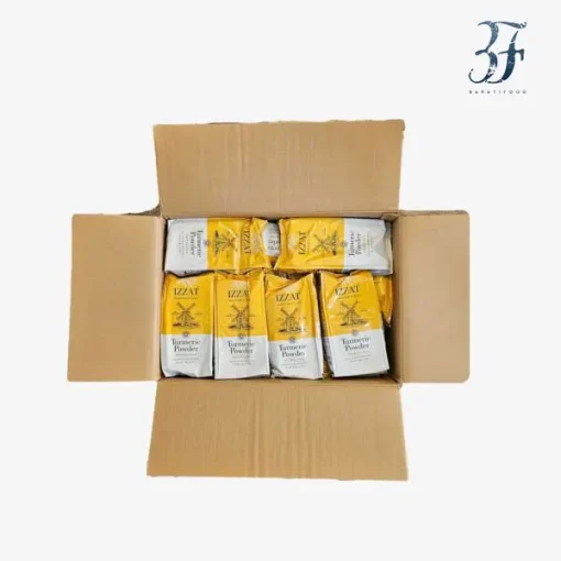 پودر زردچوبه عزت بسته بندی یک کیلویی 2 پودر زردچوبه عزت