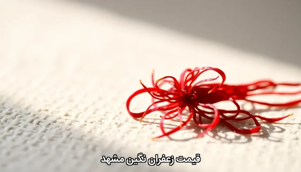 قیمت زعفران نگین مشهد