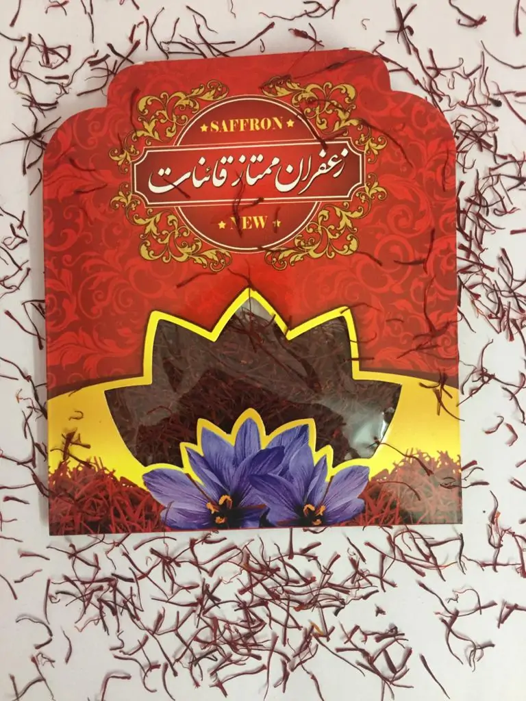 زعفران نگین بدون نرمه بسته بندی یک مثقالی