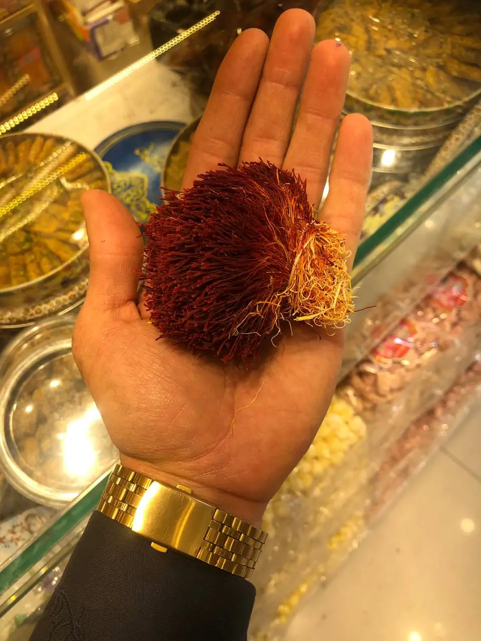 زعفران دسته صد گرمی3