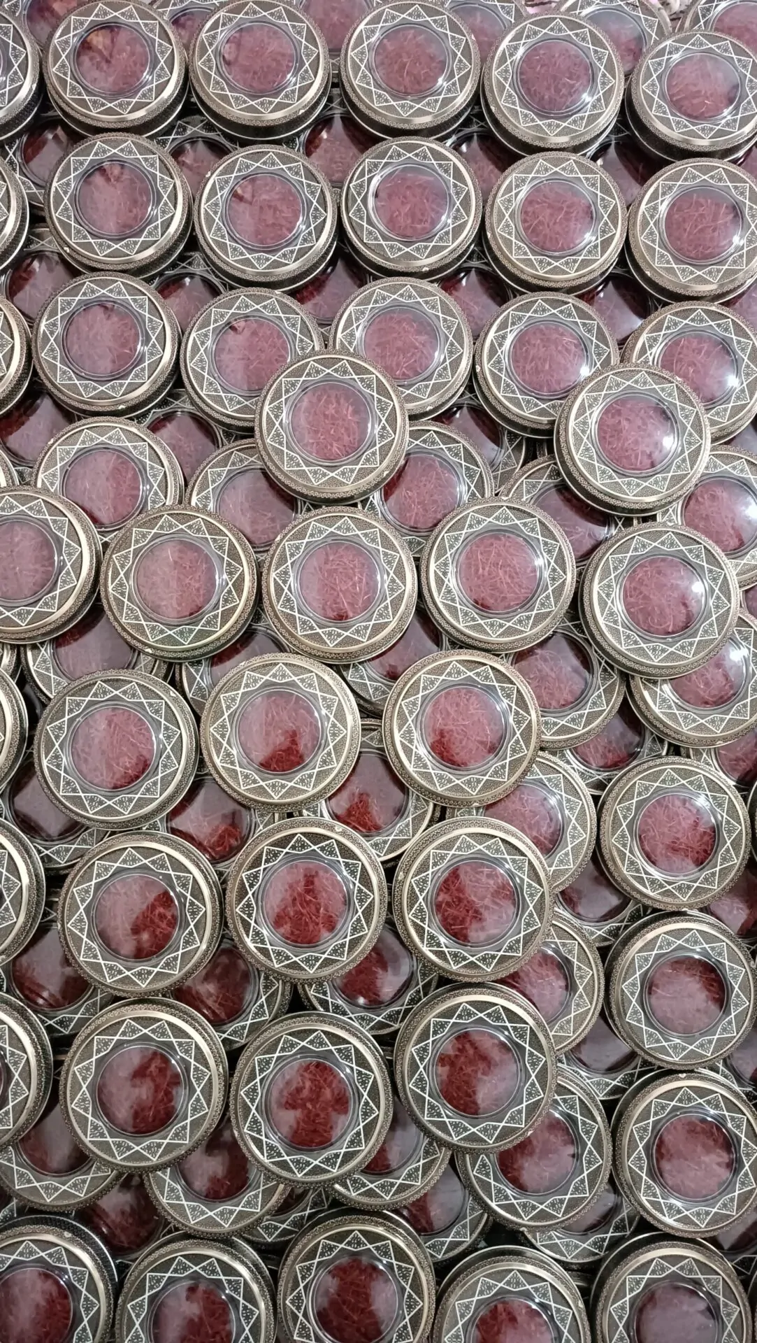 زعفران سوپر نگین خاتم یک مثقالی کد 1244 - تصویر 2