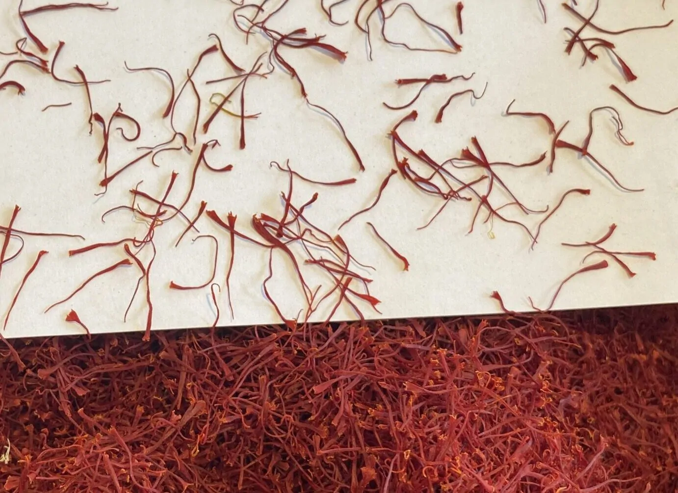 زعفران نگین طبیعی خشک صادراتی