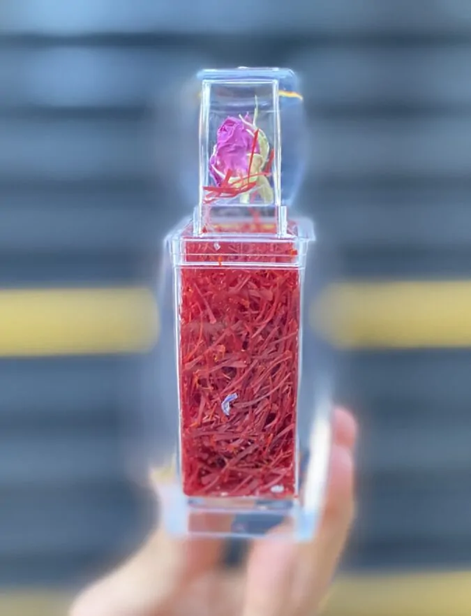 زعفران یک مثقالی اطلسی سوپر نگین بازرگانی براتی