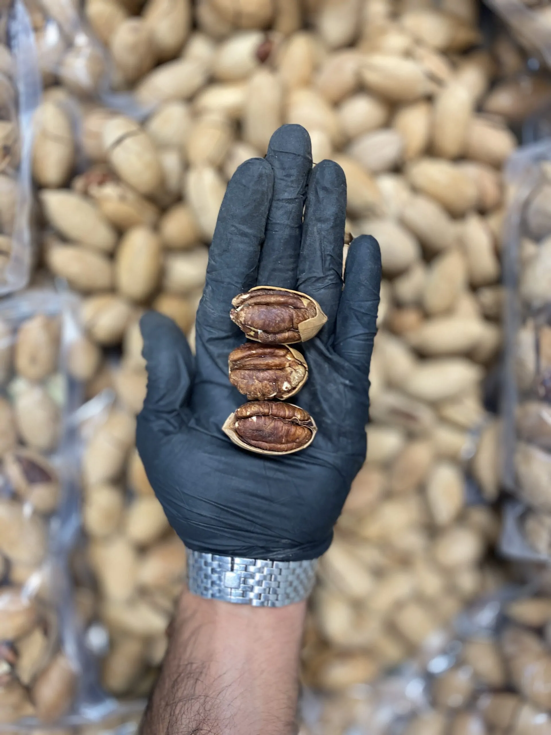 گردو پکان وانیلی بازرگانی براتی