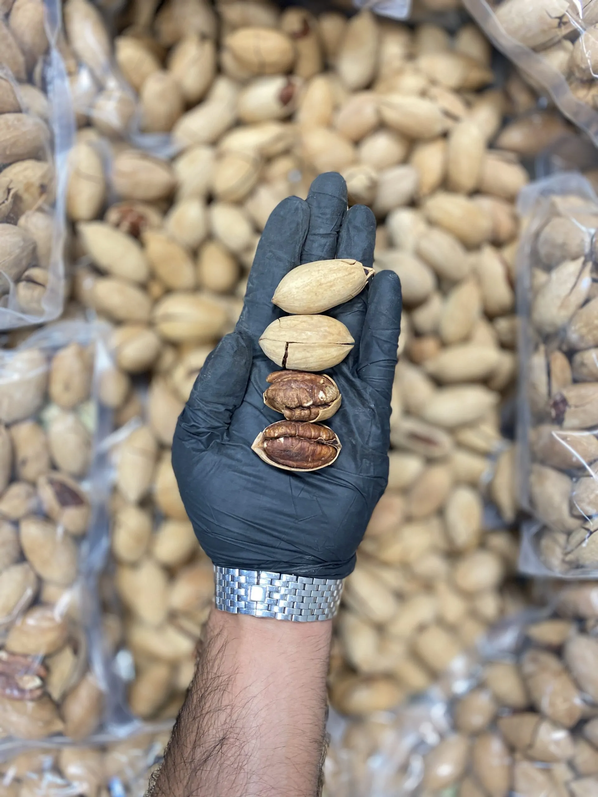 گردو پکان وانیلی بازرگانی براتی