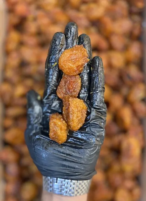 آلو حاج حسنی آفتابی 2 آلو حاج حسنی لوکس آفتابی بازرگانی براتی