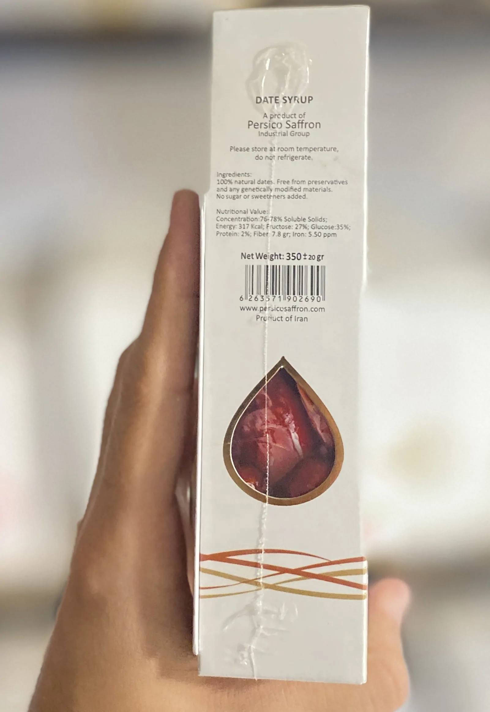 شیره خرما 650 گرمی کیفیت عالی پرسیکو بازرگانی براتی